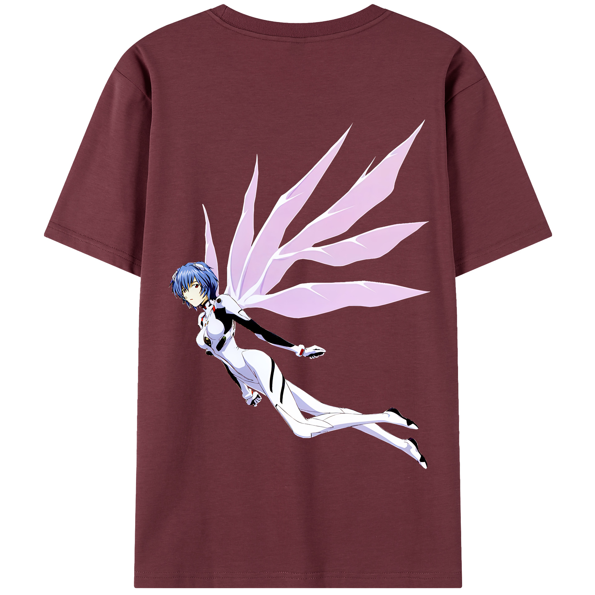 （画像用） EVA 新世紀エヴァンゲリオン 綿100％半袖Tシャツ（背面プリント）
